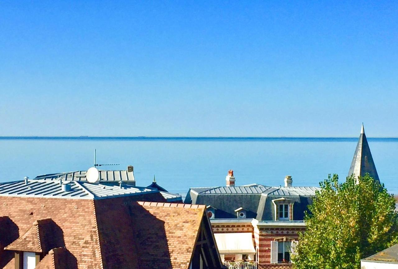 Vue Mer Panoramique Incroyable - Lesparisnormands - Centre Et Plage A 50M Villers-sur-Mer Bagian luar foto
