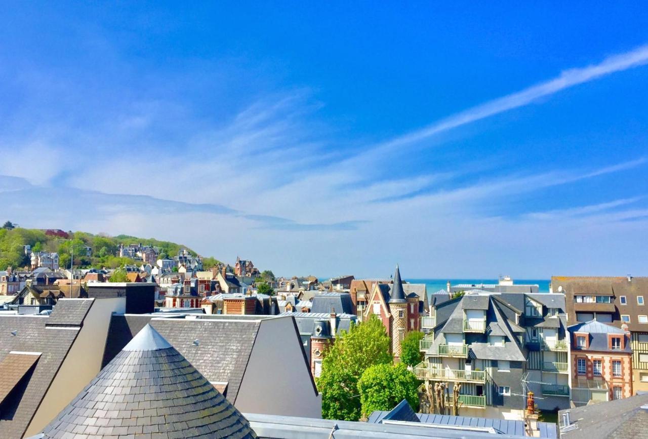 Vue Mer Panoramique Incroyable - Lesparisnormands - Centre Et Plage A 50M Villers-sur-Mer Bagian luar foto